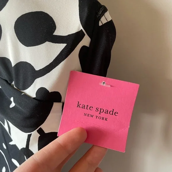 NWT KATE SPADE / BANDEAU UNDERWIRE ONE PIECE SWIMSUIT - Picture 7 of 7